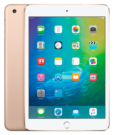 Apple iPad mini 4 16Gb WiFi+4G Gold (MK712) фото