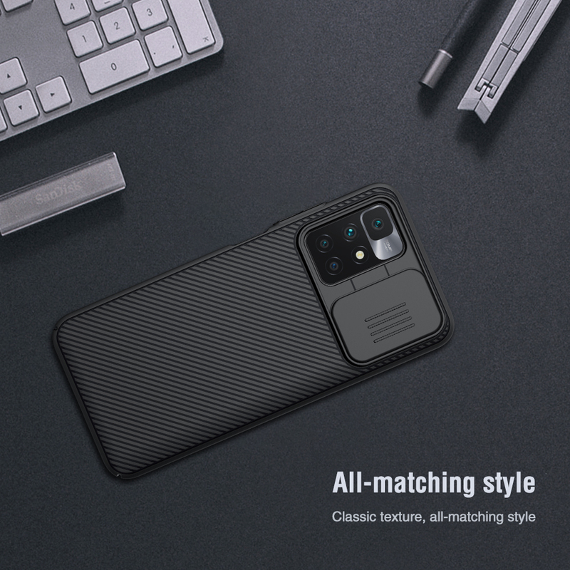 Чохол для Xiaomi Redmi 10 CamShield Case (Black) фото