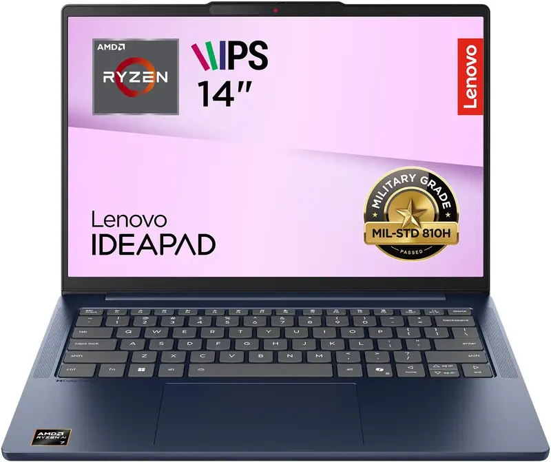 Ноутбук Lenovo IdeaPad Slim 5 14ARP10 Cosmic Blue (83HT003ERA) - фото - №0
