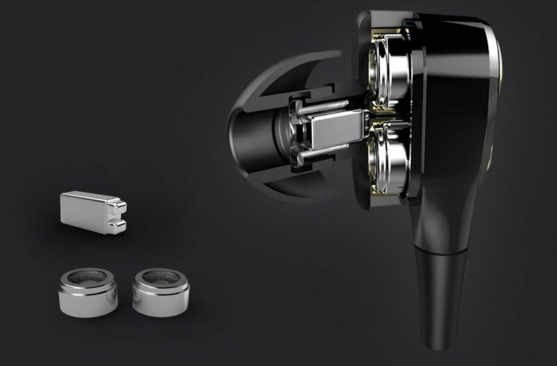 Навушники UiiSii BA-T8S (Black) фото