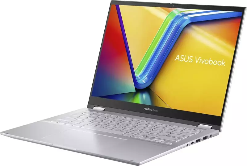 Ноутбук Asus Vivobook S 14 Flip TP3402VA-LZ201W Cool Silver (90NB10W2-M007B0) фото