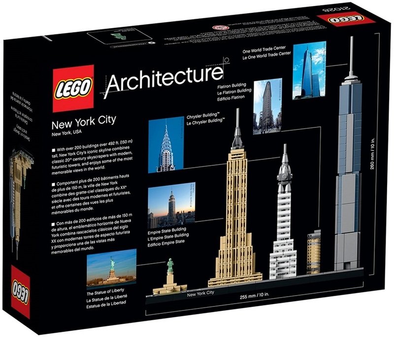 Конструктор LEGO Architecture Нью-Йорк 21028 фото