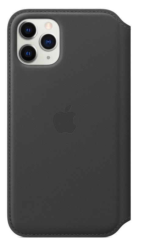 Чохол Apple Leather Folio (Black) MX062ZM / A для iPhone 11 Pro фото