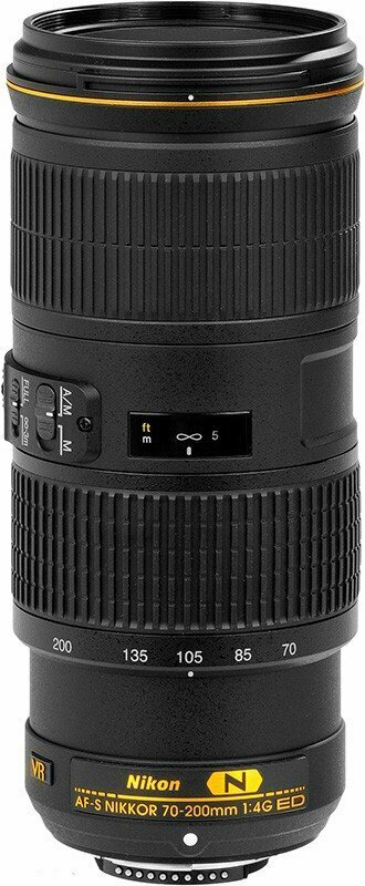 Об'єктив Nikon 70-200mm f/4G ED VR AF-S NIKKOR (JAA815DA) фото