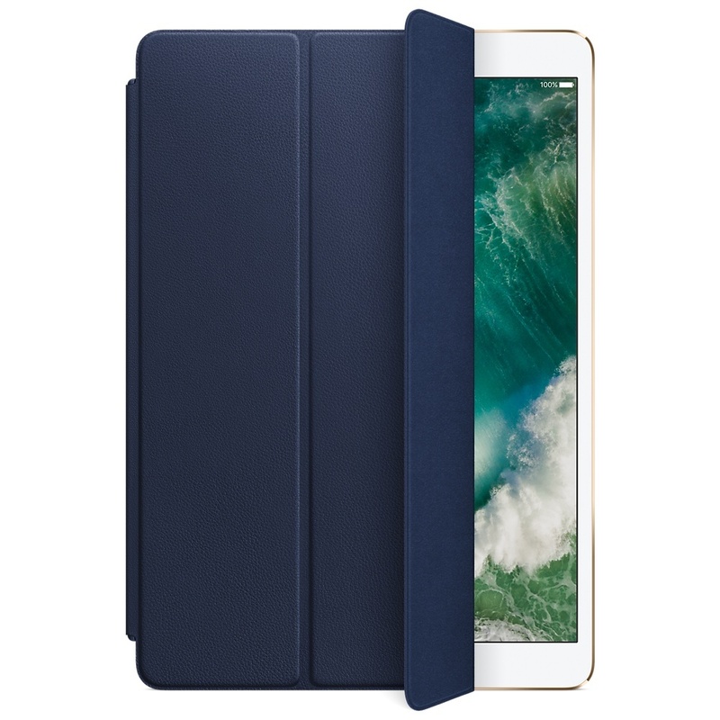 Чохол Leather Smart Cover Midnight Blue для Apple iPad Pro 10.5" MPUA2 фото