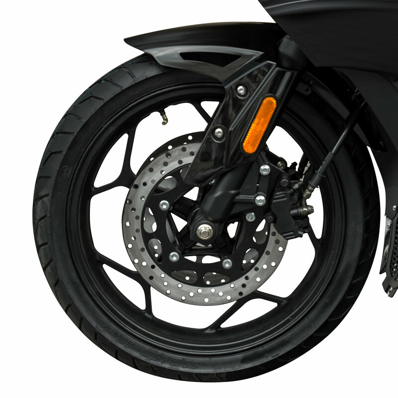 Электромотоцикл Like.Bike NE (Black) - фото - №9