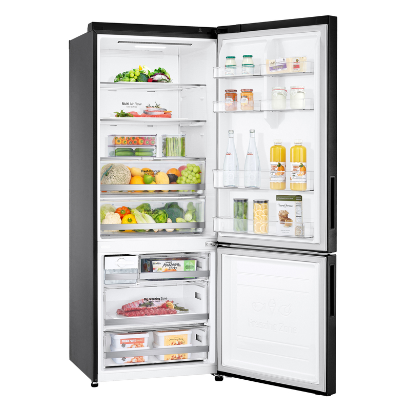 Двокамерний холодильник LG GC-B569PBCM фото
