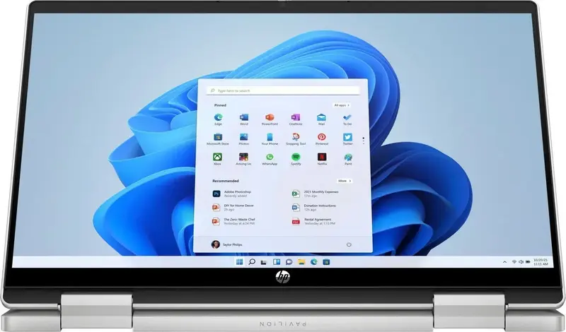 Ноутбук HP Pavilion x360 2-in-1 14-ek1003ua Natural Silver (826T1EA) - фото - №4