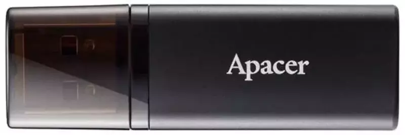 USB-Flash Apacer 64GB USB 3.1 AH25B Чорний - фото - №1