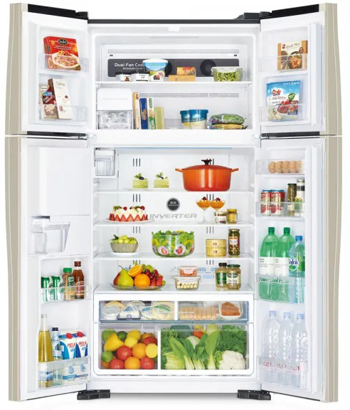 Холодильник Hitachi R-W610PUC4GBK фото