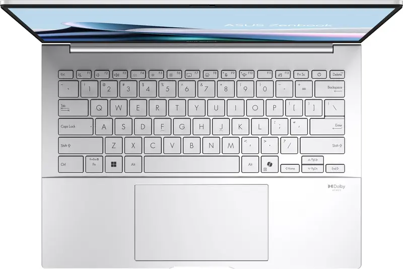 Ноутбук Asus Zenbook 14 OLED UX3405CA-ST1256 Foggy Silver (90NB14W2-M01V30) - фото - №7