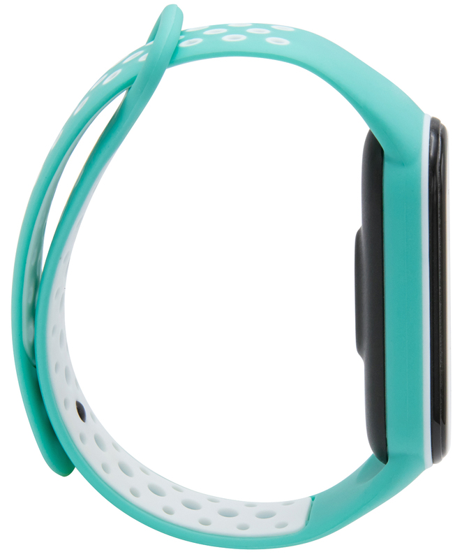 Ремінець для фітнес-трекера Xiaomi Mi Band 5 Sport (Turquoise / white) фото