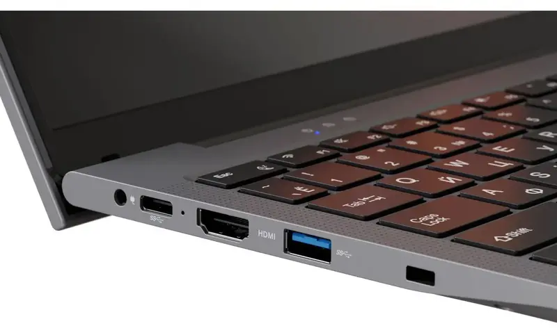 Ноутбук Pixus Link Windows 11 Pro Gray (4897058531800) фото