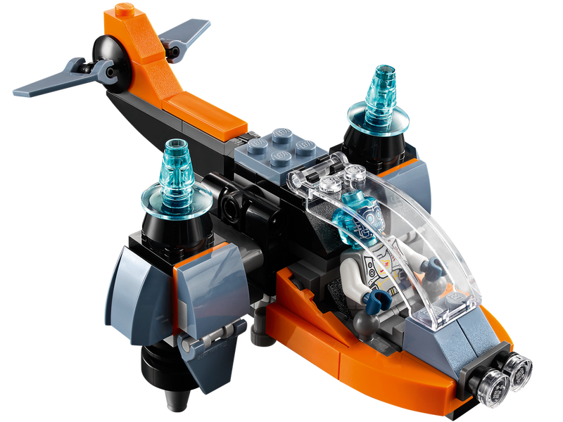 Конструктор LEGO Creator Кібердрон 31111 - фото - №2