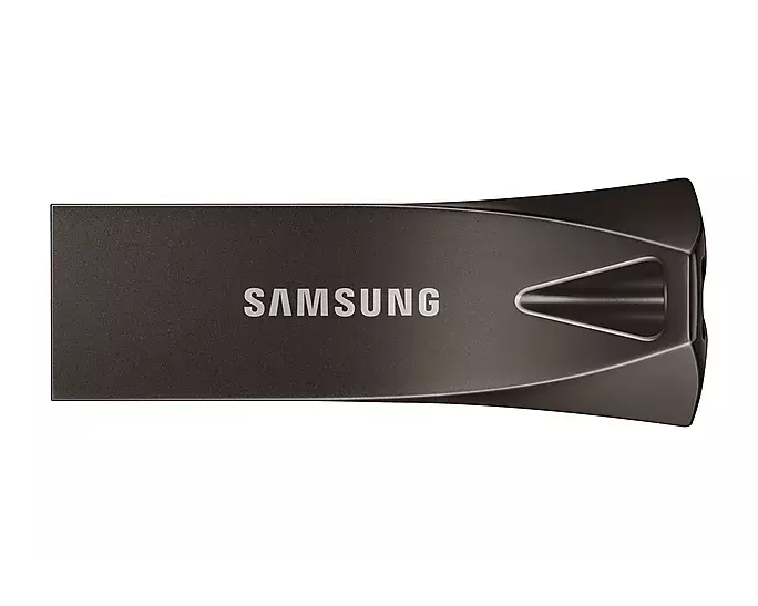 USB-Flash Samsung 256GB USB 3.1 Type-A Bar Plus Сірий фото