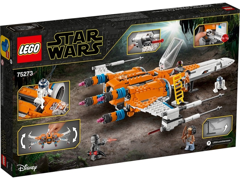 Конструктор LEGO Star Wars Винищувач X-Wing За Демерона 75273 фото