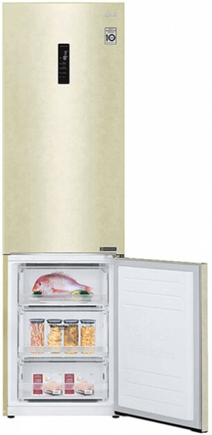 Двокамерний холодильник LG GA-B509SEKM фото