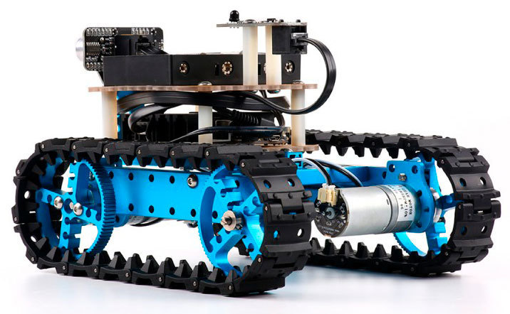 Робот Starter Robot Kit-Blue (IR Version) (Black/Blue) 90004 - фото - №5