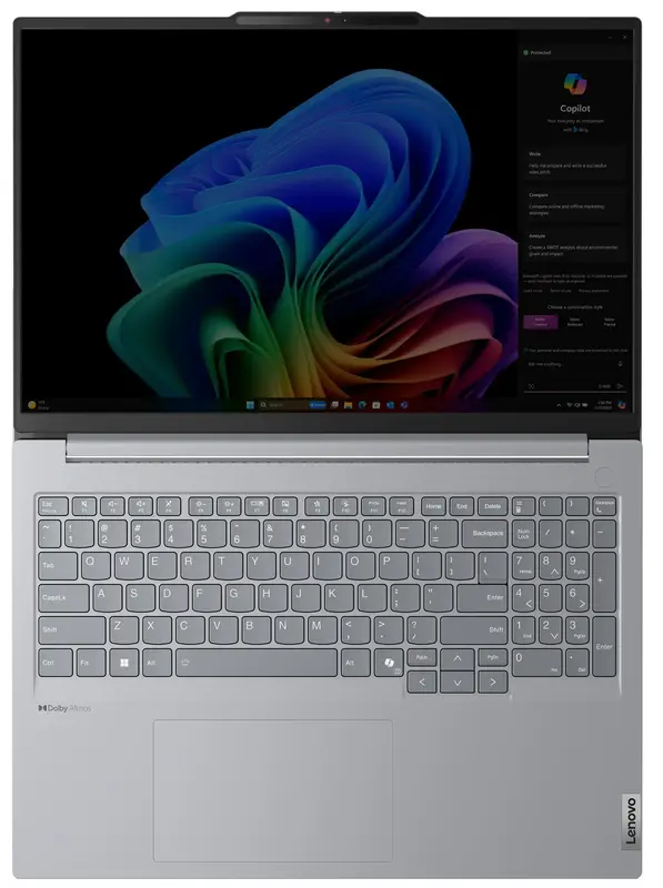 Ноутбук Lenovo ThinkBook 16 G7 QOY Luna Grey (21NH000DRA) - фото - №6
