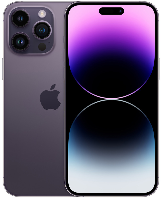 Iphone 14 pro max purple фото