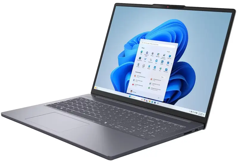 Ноутбук Lenovo IdeaPad Slim 3 16IRH10 Luna Grey (83K2007KRA) - фото - №1