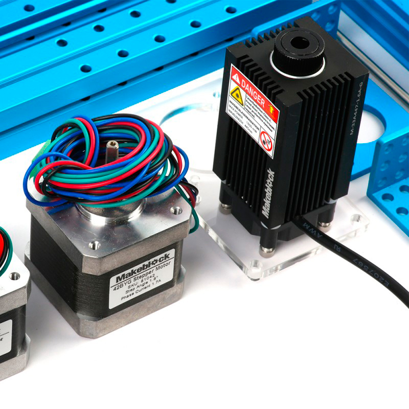 Робот Makeblock LaserBot (Blue) 90105 - фото - №6
