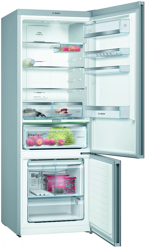 Двокамерний холодильник BOSCH KGN56LBF0N фото