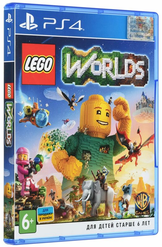 Диск LEGO Worlds (Blu-ray) для PS4 фото