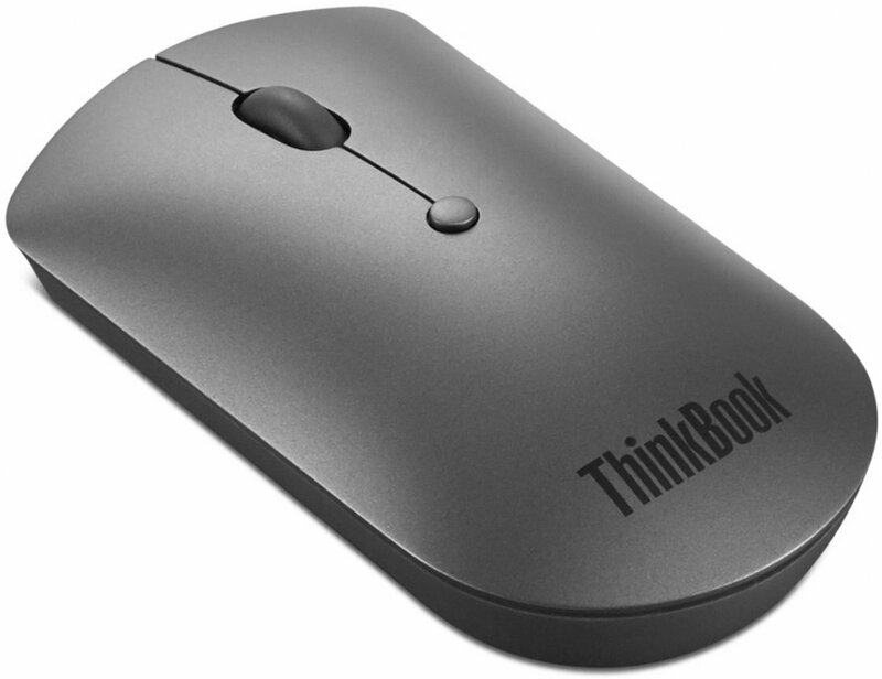 Комп'ютерна миша Lenovo ThinkBook Bluetooth Silent (Grey) 4Y50X88824 - фото - №1