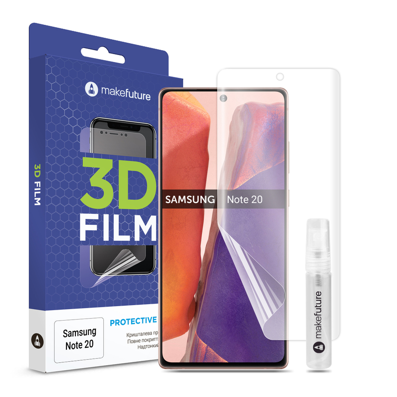 Захисна плівка MakeFuture Liquid Glue 3D Film MFA-SN20 для Samsung Note 20 фото