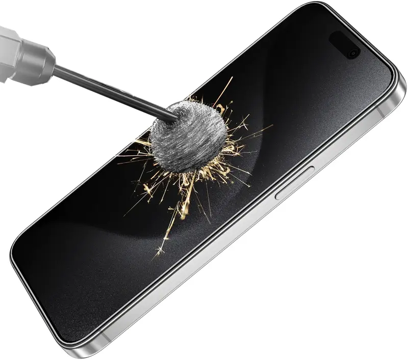 Захисне скло Keephone KP-SPG012 Revo Privacy glass iPhone 16/15 (KPREPV16BK) - фото - №3