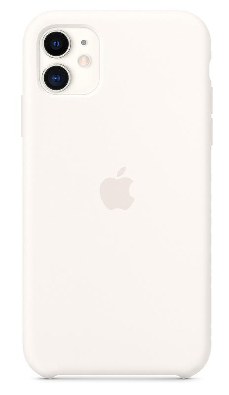 Чохол Apple Silicone Case (White) MWVX2ZM/A для iPhone 11 фото