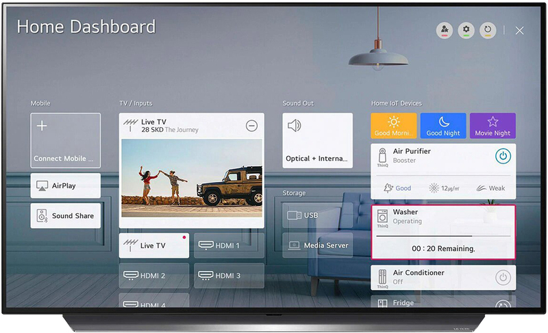 Телевизор LG 48" 4K Smart TV (OLED48CX6LB) фото