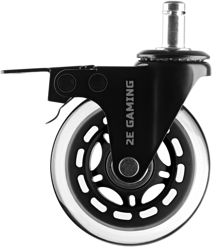 Комплект колес 2E Gaming Control 76 мм 5 шт (Clear) 2E-GWH-002-CL фото