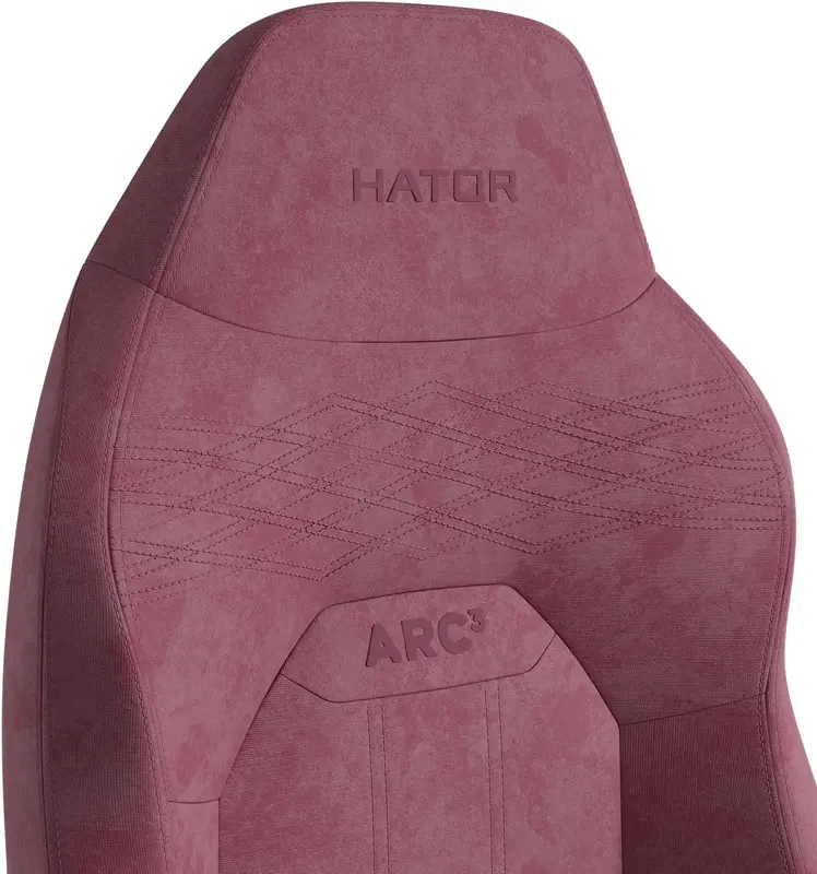 Ігрове крісло HATOR Arc 3 S Velour (HTC3444S) Orchid Pink - фото - №4