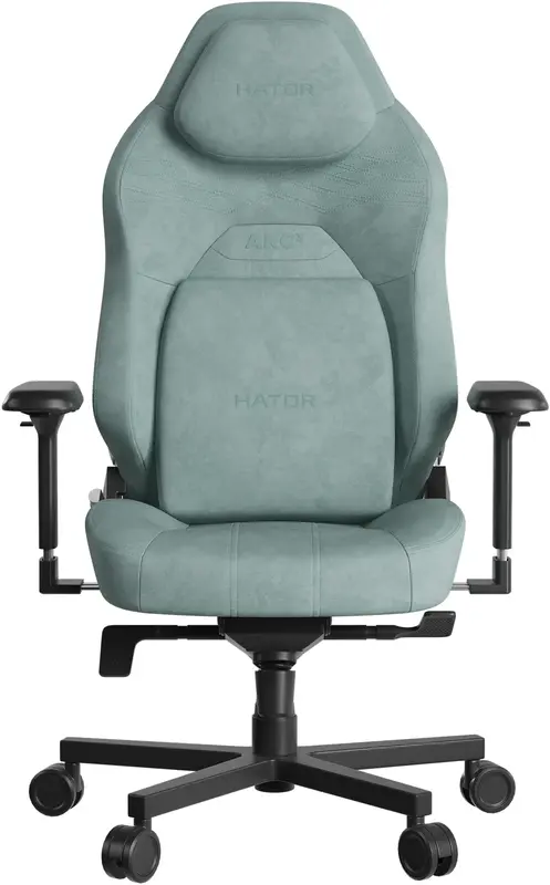 Ігрове крісло HATOR Arc 3 S Velour (HTC3443S) Turquoise - фото - №0