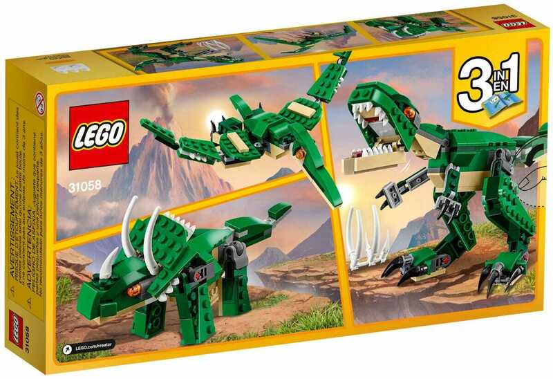 Конструктор LEGO Creator Грозный динозавр 31058 фото