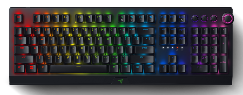 Ігрова клавіатура Razer BlackWidow V3 PRO Wireless, Green switch (RZ03-03530100-R3M1) фото