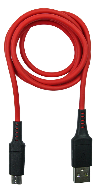 Кабель USB - microUSB BlackBox 1.2m (Red) UDC3087 фото