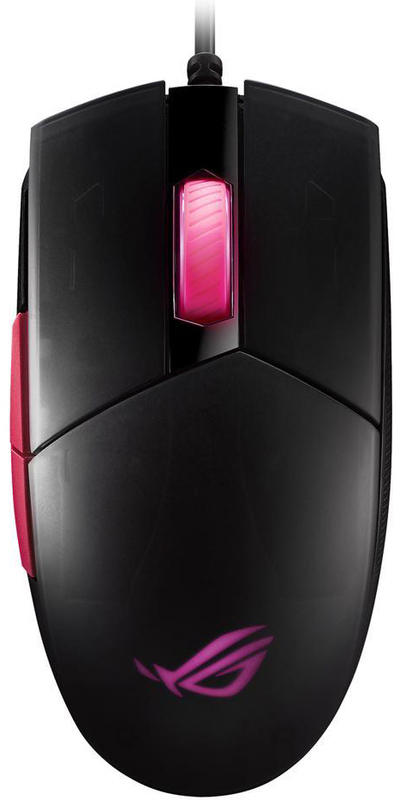 Миша ігрова ASUS ROG Strix Impact II ELECTRO PUNK (90MP01U0-BMUA00) - фото - №0