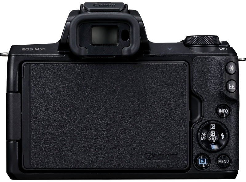 Фотоапарат CANON EOS M50 + 15-45mm IS STM Black (2680C060) фото