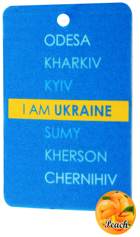 Ароматизатор I Am Ukraine (персик) фото
