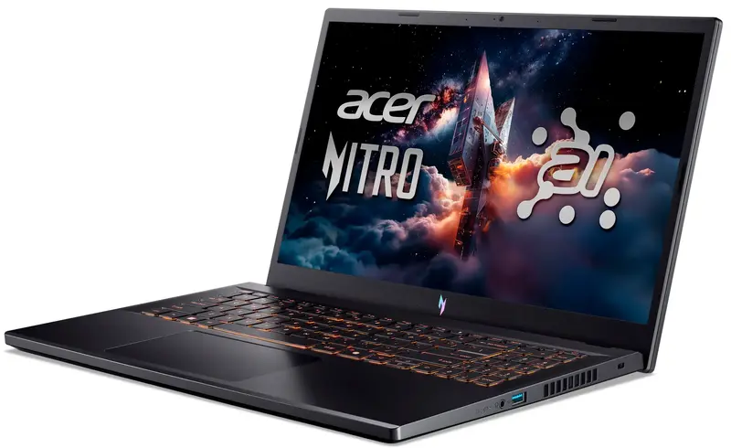 Ноутбук Acer Nitro V 15 AI ANV15-42-R5W3 Black (NH.U31EU.00C) - фото - №2