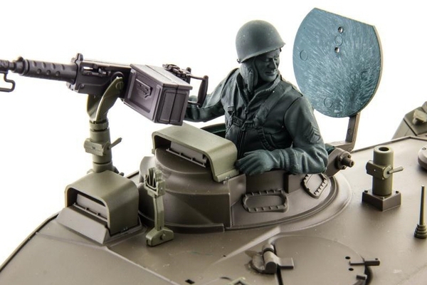 Игрушка танк р/у Heng Long 1:16 - Bulldog M41A3 с пневмопушкой и и/к боем HL3839-1Upg (Upgrade) фото