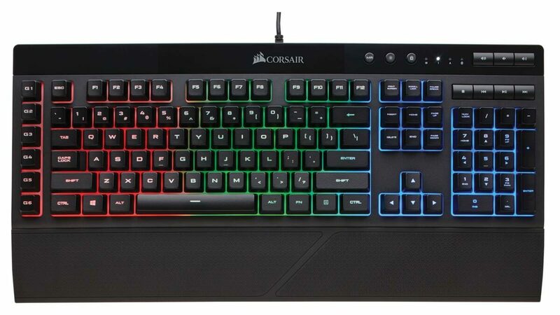 Ігрова клавіатура Corsair K55 RGB (Black) CH-9206015-RU фото