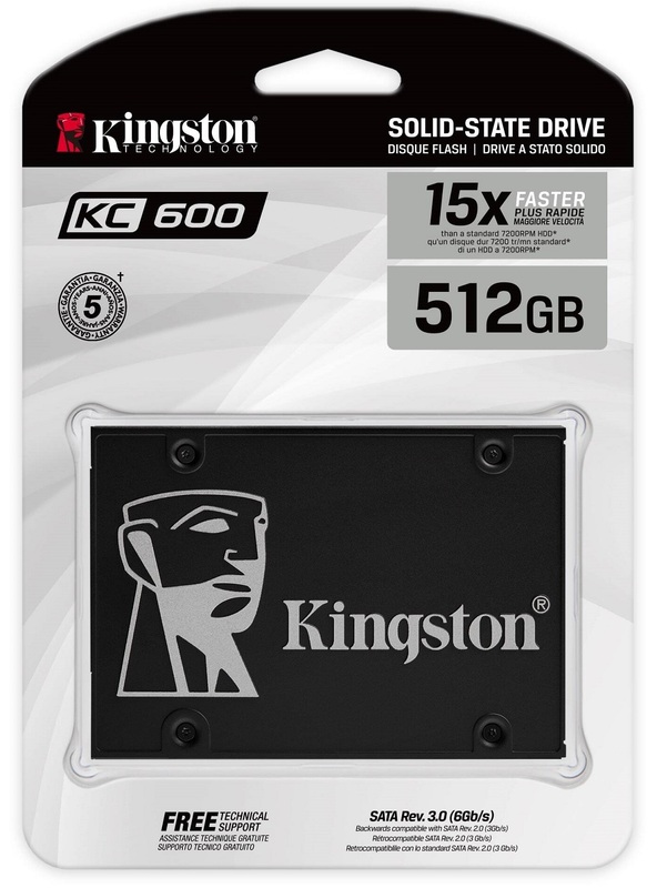 SSD Накопичувач Kingston KC600 2.5 Series - Bundle 1024GB 2.5" SATAIII SKC600B/1024G - фото - №2