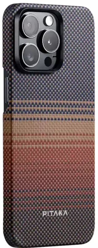 Чохол для iPhone 15 Pro Pitaka MagEZ Case 5 Sunset (KI1501SU) - фото - №1