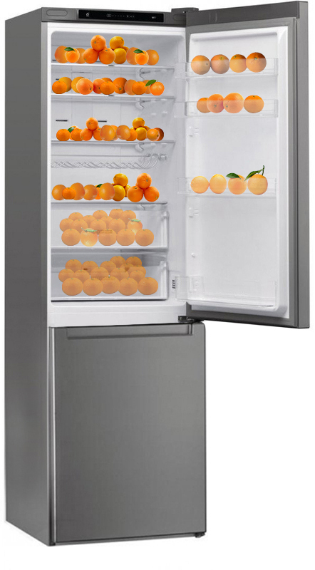 Двокамерний холодильник Whirlpool W7921IOX - фото - №0