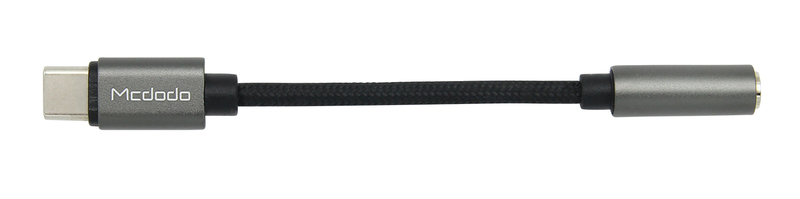 Кабель McDodo Type-C to DC3.5mm (Black) CA-6110 фото
