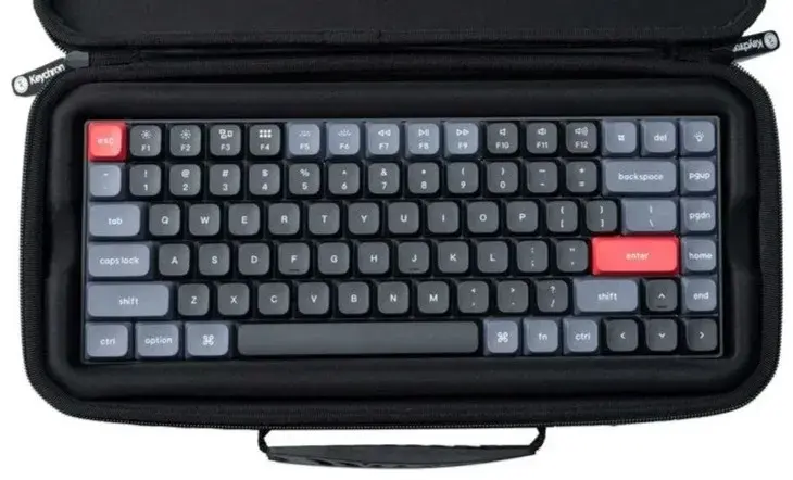 Чохол для клавіатури KeychronK1/K1 Pro/K1 SE/K13 Pro чорний ( CC18_KEYCHRON ) - фото - №3